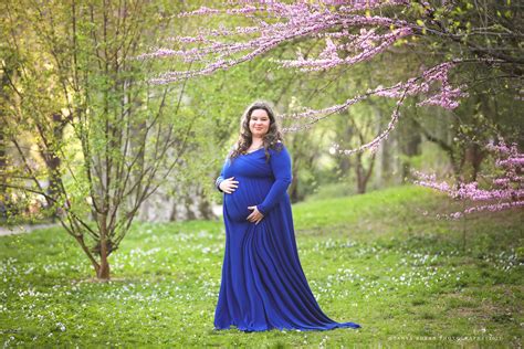 Cherry Blossom Maternity Session Central Park Maternity Photographer