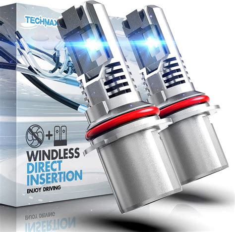 Techmax Windless Led Headlight Bulb Color Temperature Specs