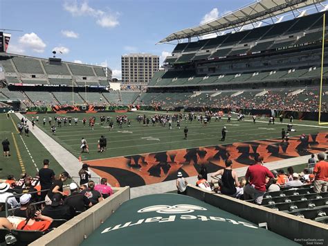 Cincinnati Bengals Paul Brown Stadium Seating Chart Elcho Table