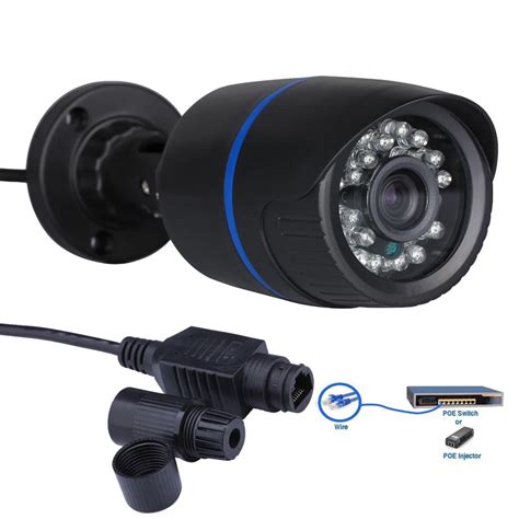 1280 720P 1MP ONVIF PoE Bullet IP Camera Outdoor Waterproof P2P IR Cut