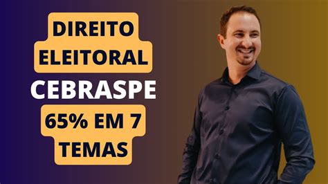 Como O Cebraspe Cobra Direito Eleitoral Tse Unificado Youtube