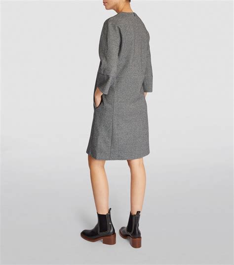 Weekend Max Mara Jersey Jacquard Midi Dress Harrods Us