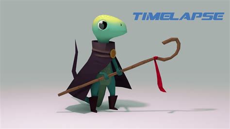 Lizard Mage Finished Projects Blender Artists Community