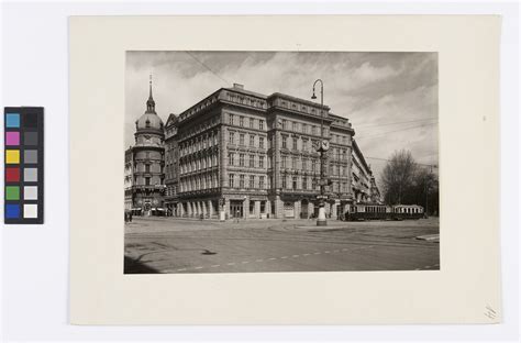 Schubertring Blick Vom Schwarzenbergplatz Wien Museum Online