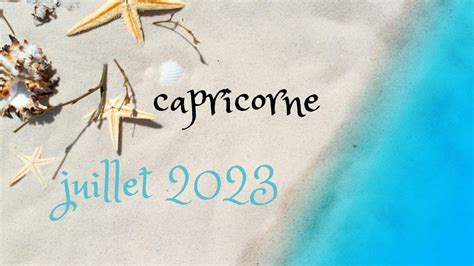 Capricorne Juillet Accepte De Ne Pas Comprendre Cherche Le