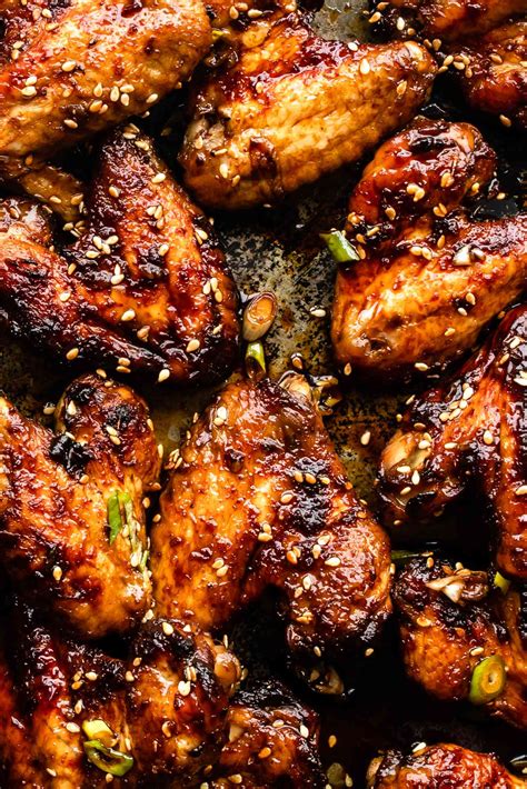 Oven Baked Teriyaki Chicken Wings Recipe