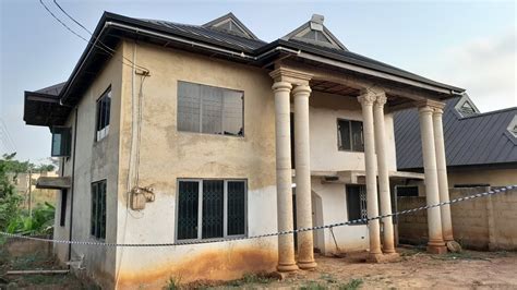 5 Bedroom En Suite Uncompleted House For Sale In Ghana Kumasi