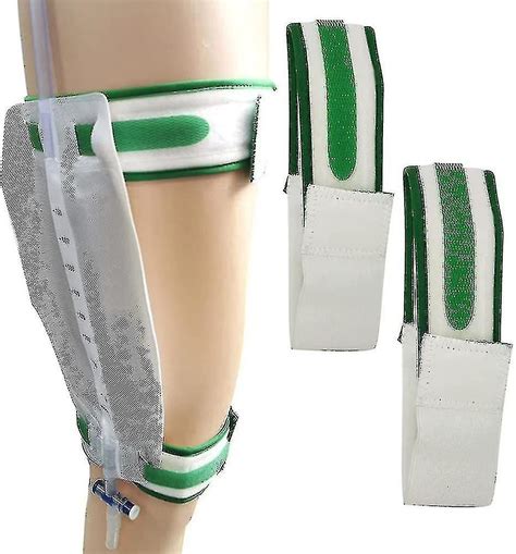 2pcs Catheter Leg Bag Holder Catheter Leg Strap Urinary Drainage Tube