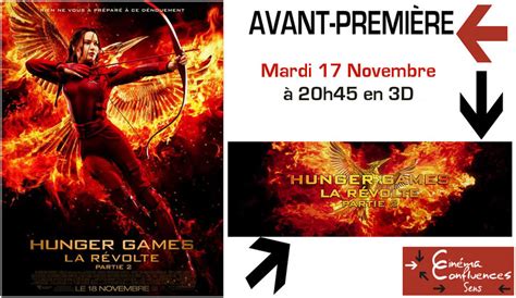 Avant première HUNGER GAMES LA REVOLTE partie 2 en 3D