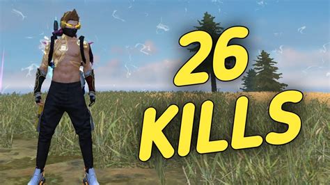 26 KILLS SOLO VS SQUAD NEW WORLD RECORD EMULATOR LOBBY