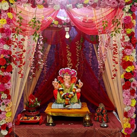 Ganpati Celebration: Creative DIY Artificial Flower Decor - TimesProperty