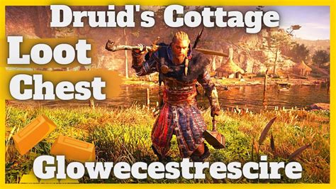 Assassins Creed Valhalla Druids Cottage Treasure Chest Tungsten Ingot Glowecestrescire Youtube