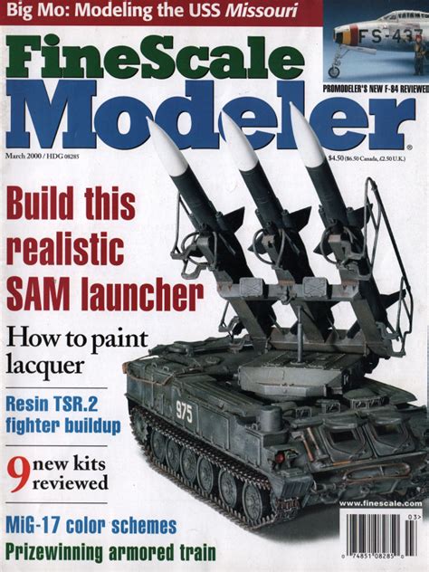 FineScale Modeler Magazine Vol 18 No 3 20th Century House