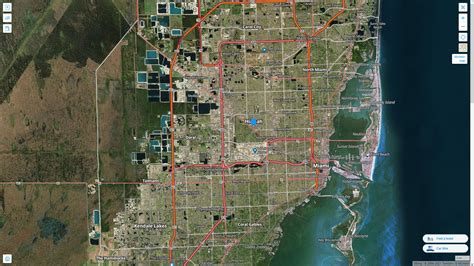 Hialeah, Florida Map