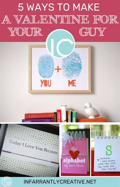 5 Ways To Make A Valentine For Your Guy Easy Diy Crafts Cool Diy