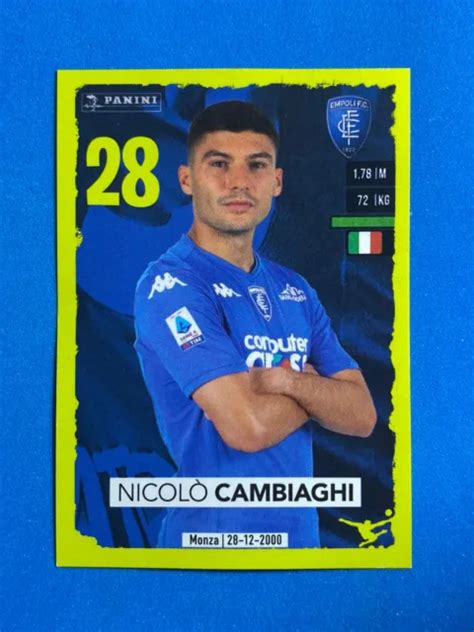 Figurine Calciatori Panini N Nicolo Cambiaghi Empoli