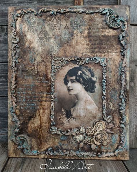 Pin By Liane Majdan On Deko In 2024 Mixed Media Art Canvas Mixed