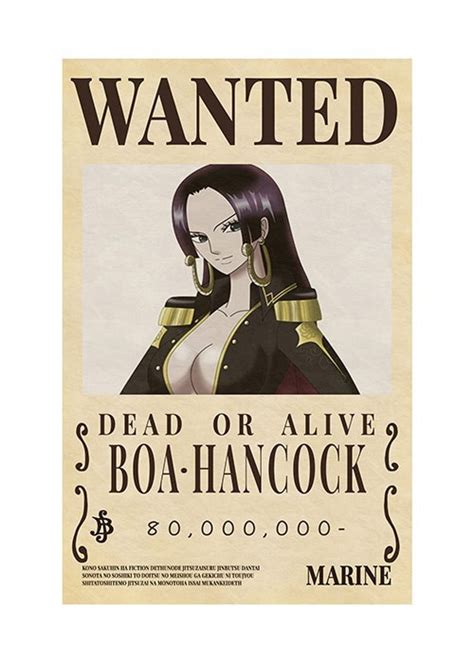 Boa Hancock 108156 Αφίσες And Poster One Piece Wallsgr