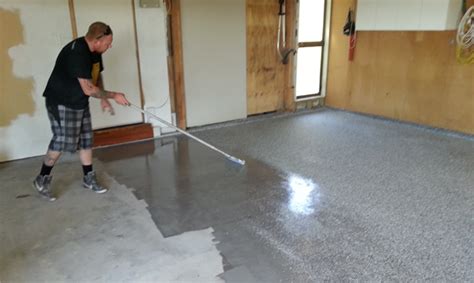 How To Paint Concrete Garage Floor Flooring Ideas