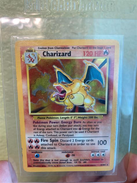 Please verify it’s a real first gen Charizard : r/pokemoncardcollectors