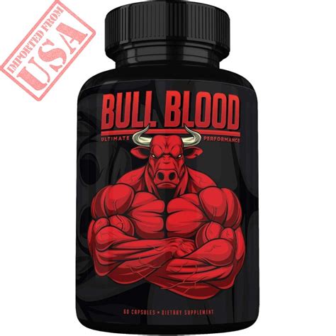 Bull Blood Male Enhancing Pills Increase Size Strength Stamina