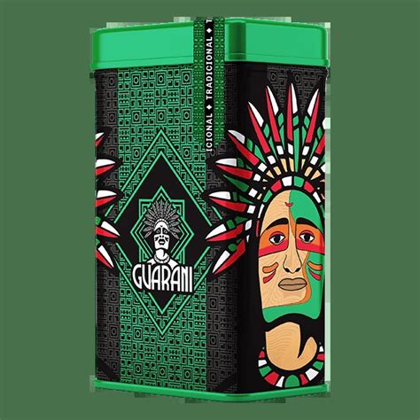 Yerbera Tin Can Guarani Elaborada Tradicional Kg Yerba Mate