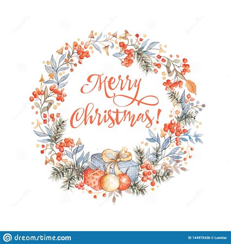 Printable Merry Christmas Wreath Atelier Yuwa Ciao Jp