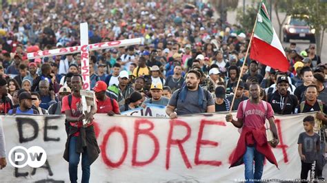 Miles de migrantes salen en caravana desde el sur de México DW 25