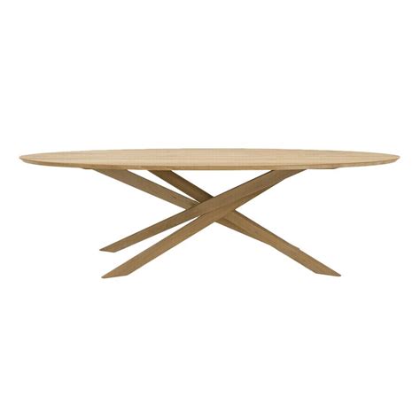 ETHNICRAFT Table Ovale MIKADO Amoble Design