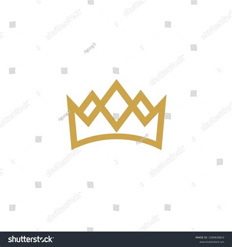 Crown Logo Vector Template Design Stock Vector (Royalty Free ...