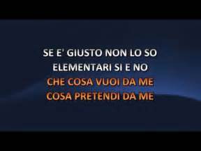 Lucio Battisti Insieme A Te Sto Bene Video Karaoke YouTube