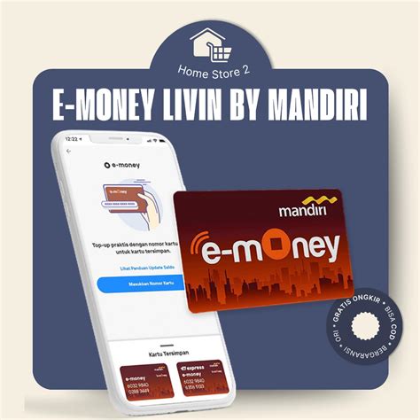 cara top up kartu e money mandiri 4