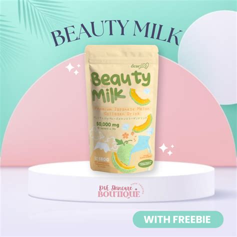 Dear Face Beauty Milk Premium Japanese Melon Collagen Drink Lazada PH