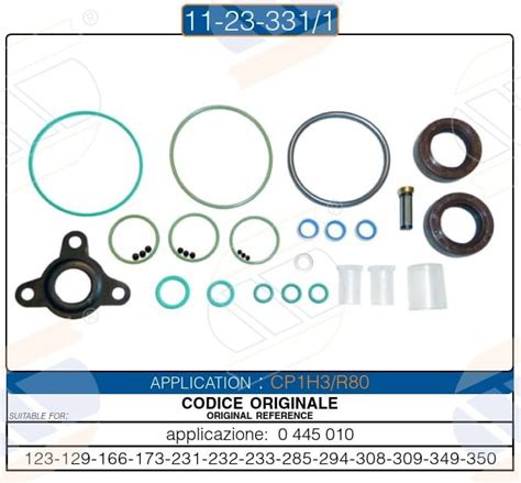 Zestaw uszczelek pompy Bosch CP1H3 11 23 331 1 AZETDIESEL CZĘŚCI DO