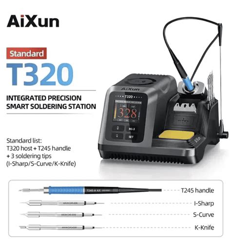 Aixun T320 Smart Precision Soldering Station With T245 210 Handle