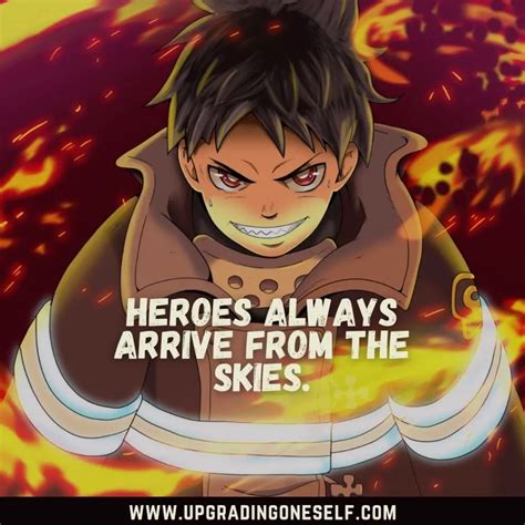 Top 12 Astonishing Quotes From The Fire Force Anime Series