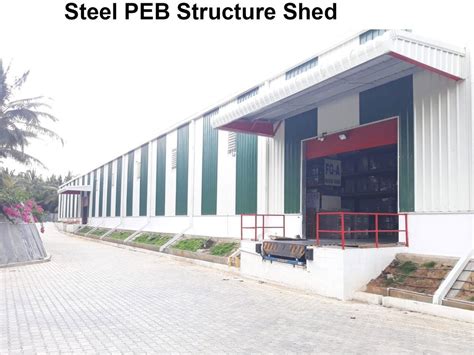 Steel PEB Structure Shed At Rs 350 Square Feet Industrial Shed