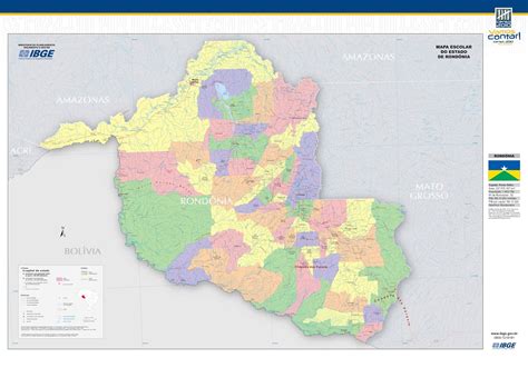 Rondônia | Mapas de Rondônia - Geografia Total™