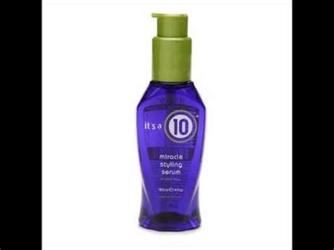 It S A 10 Miracle Styling Serum 4 Fl Oz YouTube