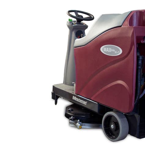 Minuteman® Max Ride 26 Ride On Automatic Floor Scrubber A Mr26dqp —