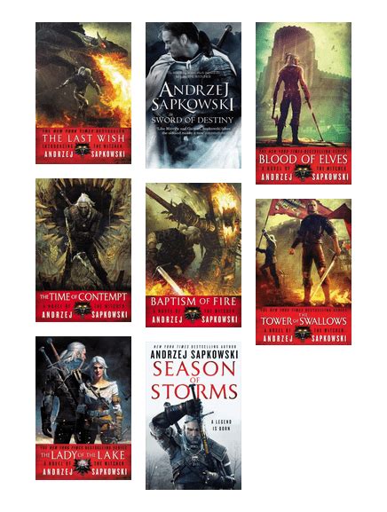 The Best Order To Read The Witcher Series By Andrzej Sapkowski