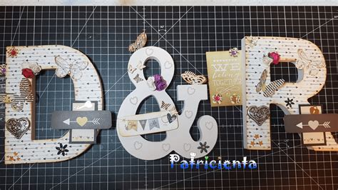 Letras Decoradas Para Bodas Usando Las Iniciales De Los Novios Hot