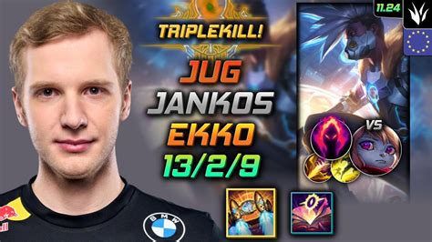 Jankos Ekko Jungle Vs Poppy Ekko Hextech Rocketbelt Dark Harvest