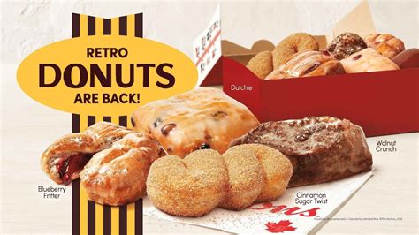 Tim Hortons to reintroduce four classic donuts in Canada