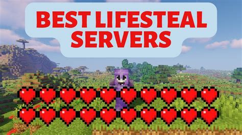 Top 5 Minecraft Lifesteal Servers In 2023 Youtube