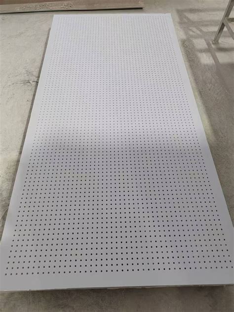 China Soundproof Gypsum Board Perforated Gypsum Board Manufacturers Factory