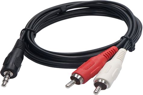 Cable Audio Temium Rca Mini Jack Mm Ta C Darty