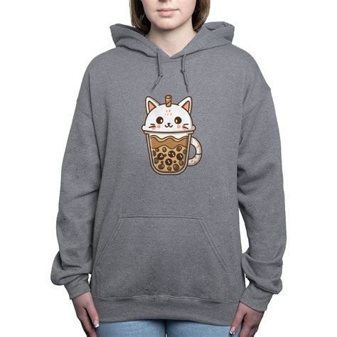 Cafepress Boba Cat Boba Tea Bubble Anime Cat Kawaii Neko Sweatshirt