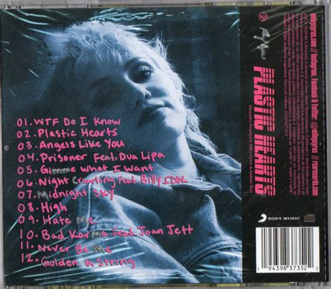 Miley Cyrus Plastic Hearts Cd Menart