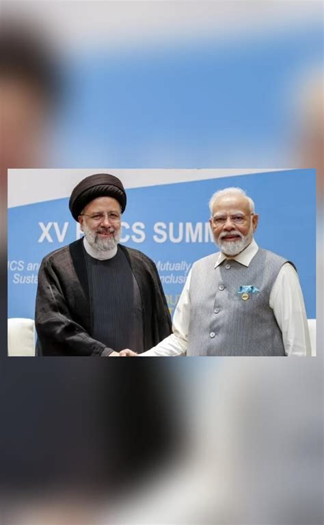 Pm Modi Discusses Israel Hamas War With Iranian President Raisi World